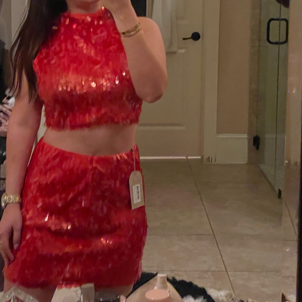 Two piece Meshki set. Bought for bachelorette but ended up not wearing. - Picture 2 of 2